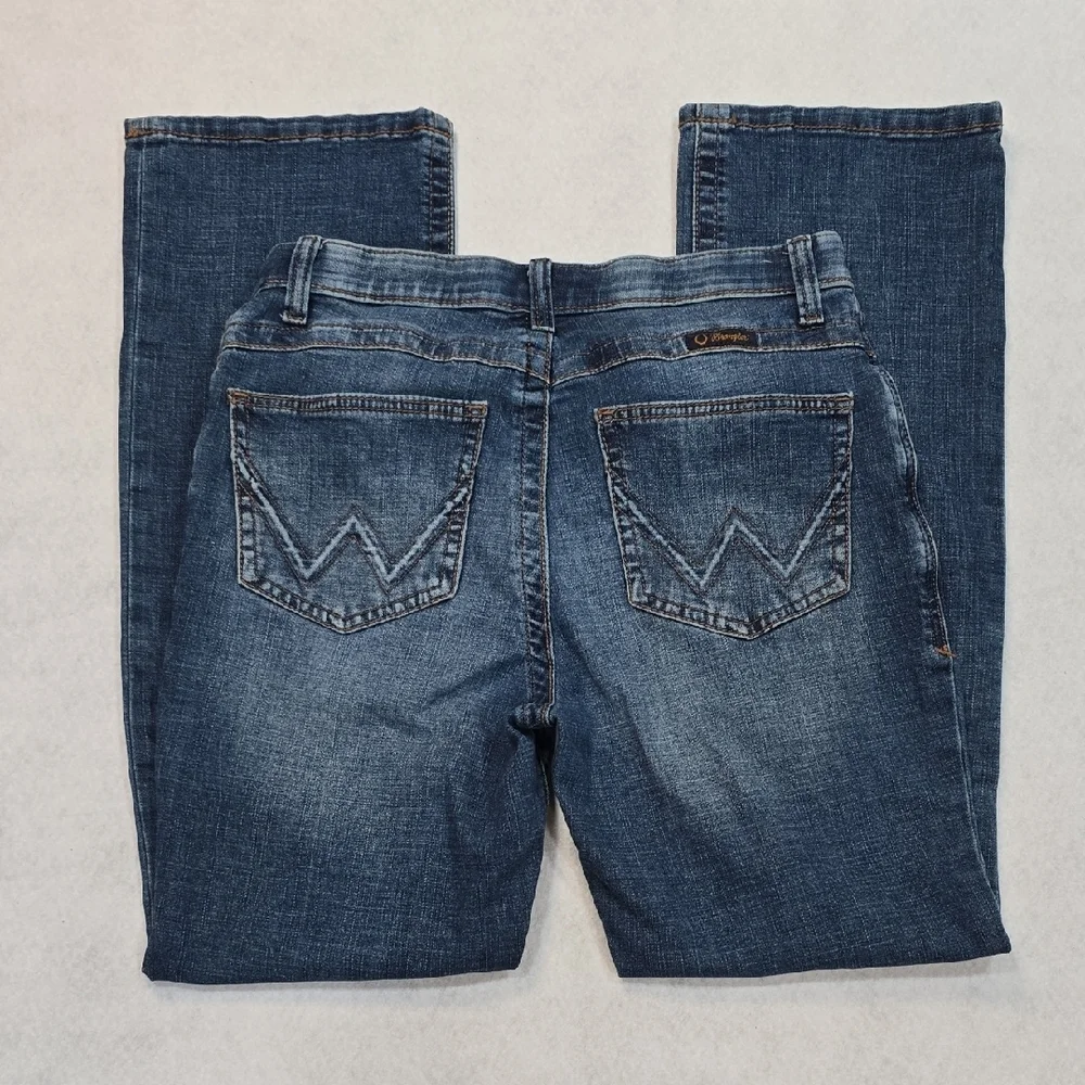 Wrangler Willow Ultimate Riding Jeans‎ Womens 11x32 Dark Wash Bootcut 10WRW60RA
